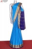 Contrast Classic Pure Mysore Crepe Silk Saree